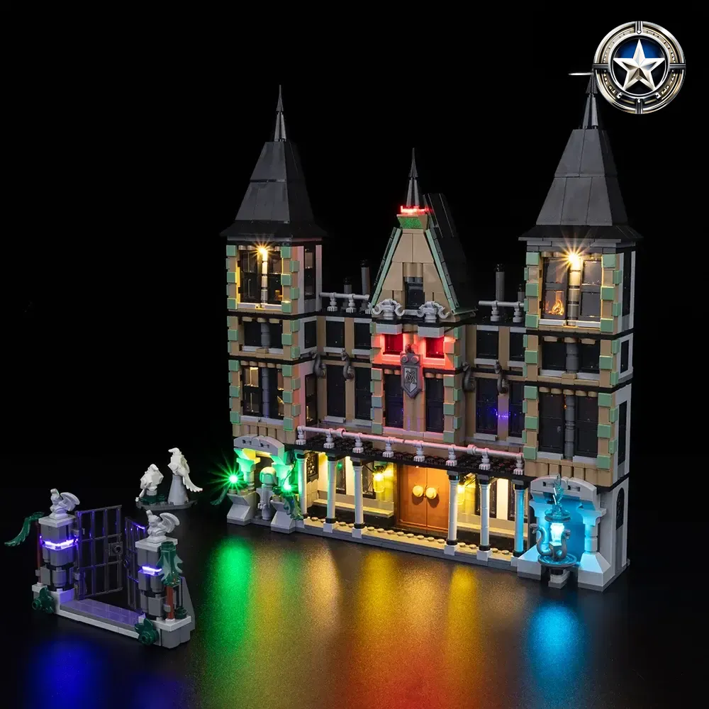 Light Kit for Lego Malfoy Manor Building Set 76453 Enhanced Lighting Accessories Light Kit for Lego Malfoy Manor Building Set 76453 Enhanced Lighting Accessories