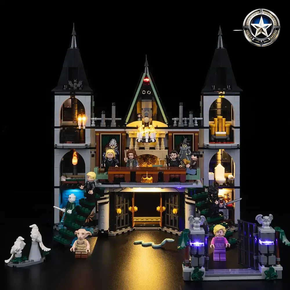 Light Kit for Lego Malfoy Manor Building Set 76453 Enhanced Lighting Accessories Light Kit for Lego Malfoy Manor Building Set 76453 Enhanced Lighting Accessories