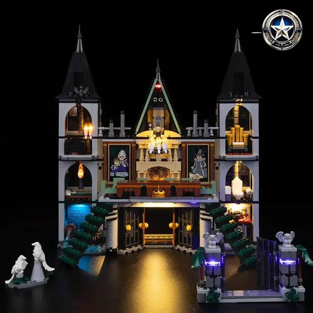 Light Kit for Lego Malfoy Manor Building Set 76453 Enhanced Lighting Accessories Light Kit for Lego Malfoy Manor Building Set 76453 Enhanced Lighting Accessories
