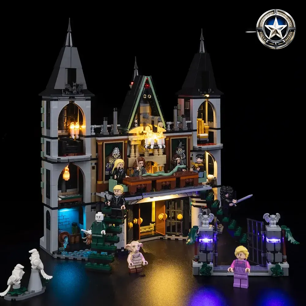 Light Kit for Lego Malfoy Manor Building Set 76453 Enhanced Lighting Accessories Light Kit for Lego Malfoy Manor Building Set 76453 Enhanced Lighting Accessories