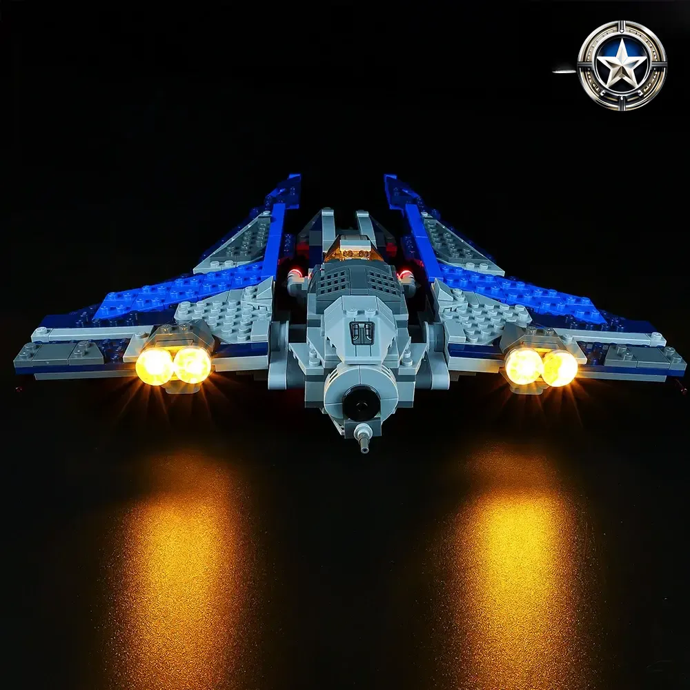 Light Kit Upgrade for LEGO Mandalorian Starfighter Model 75316 Complete Edition Light Kit Upgrade for LEGO Mandalorian Starfighter Model 75316 Complete Edition