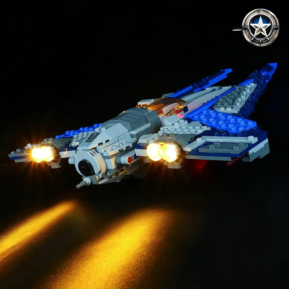 Light Kit Upgrade for LEGO Mandalorian Starfighter Model 75316 Complete Edition Light Kit Upgrade for LEGO Mandalorian Starfighter Model 75316 Complete Edition
