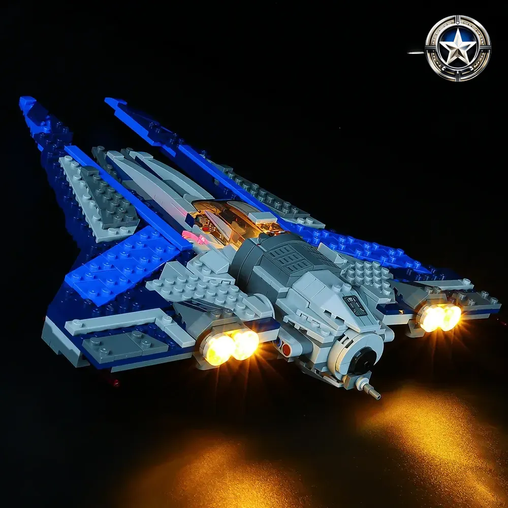 Light Kit Upgrade for LEGO Mandalorian Starfighter Model 75316 Complete Edition Light Kit Upgrade for LEGO Mandalorian Starfighter Model 75316 Complete Edition