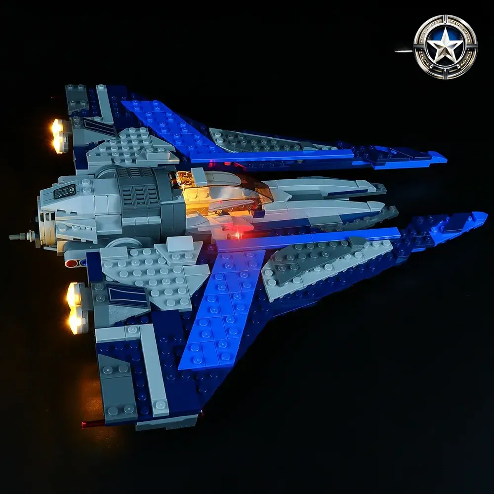 Light Kit Upgrade for LEGO Mandalorian Starfighter Model 75316 Complete Edition Light Kit Upgrade for LEGO Mandalorian Starfighter Model 75316 Complete Edition