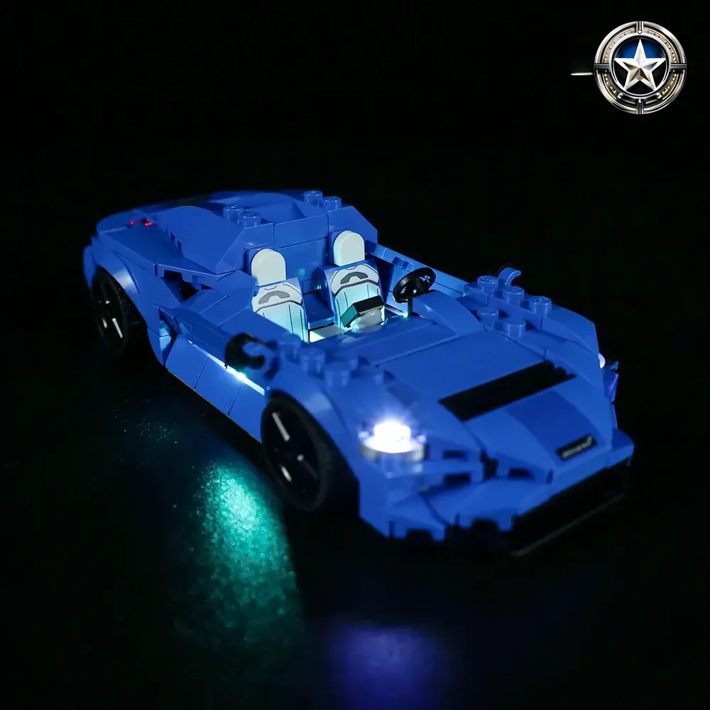 Lighting Kit Upgrade for McLaren Elva Model 76902 Car Accessories Lighting Kit Upgrade for McLaren Elva Model 76902 Car Accessories