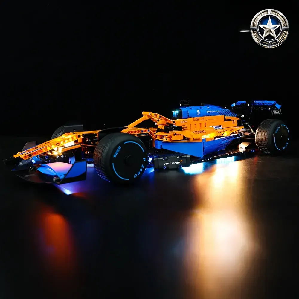 Light Kit for McLaren Formula One Race Car Model 42141 for Racing Enthusiasts Light Kit for McLaren Formula One Race Car Model 42141 for Racing Enthusiasts