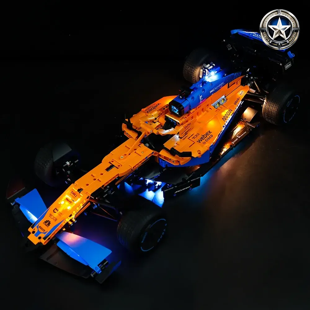 Light Kit for McLaren Formula One Race Car Model 42141 for Racing Enthusiasts Light Kit for McLaren Formula One Race Car Model 42141 for Racing Enthusiasts