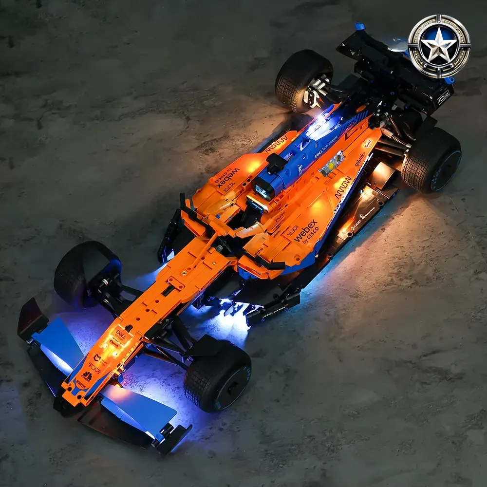 Light Kit for McLaren Formula One Race Car Model 42141 for Racing Enthusiasts Light Kit for McLaren Formula One Race Car Model 42141 for Racing Enthusiasts