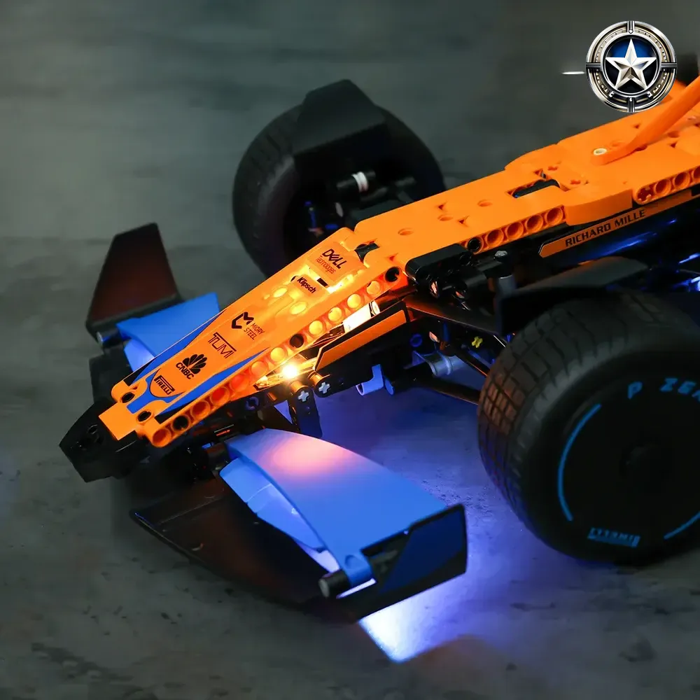 Light Kit for McLaren Formula One Race Car Model 42141 for Racing Enthusiasts Light Kit for McLaren Formula One Race Car Model 42141 for Racing Enthusiasts