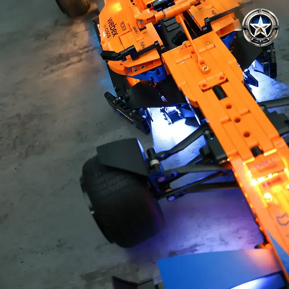 Light Kit for McLaren Formula One Race Car Model 42141 for Racing Enthusiasts Light Kit for McLaren Formula One Race Car Model 42141 for Racing Enthusiasts