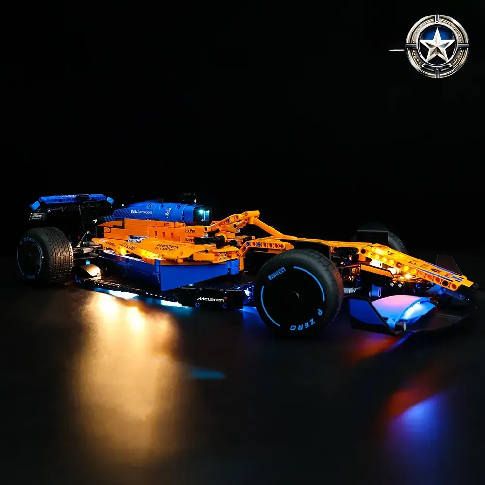 Light Kit for McLaren Formula One Race Car Model 42141 for Racing Enthusiasts Light Kit for McLaren Formula One Race Car Model 42141 for Racing Enthusiasts