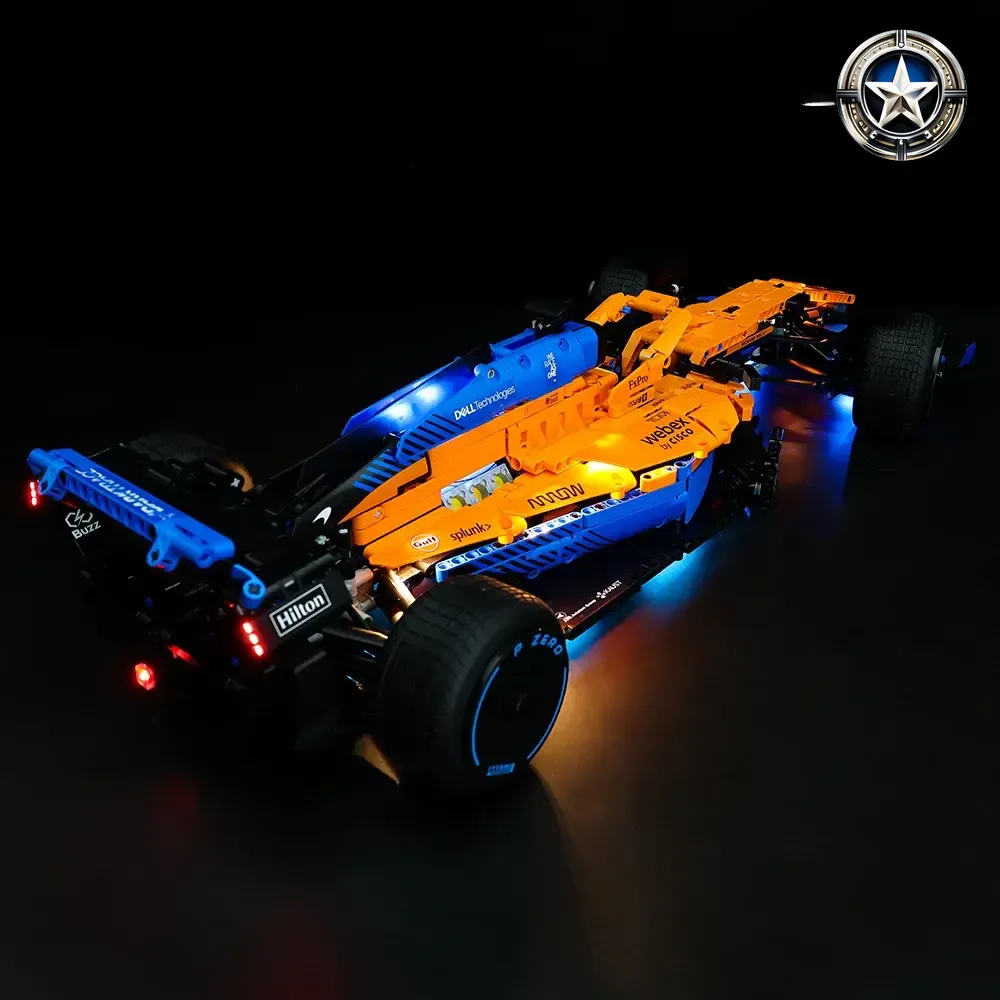 Light Kit for McLaren Formula One Race Car Model 42141 for Racing Enthusiasts Light Kit for McLaren Formula One Race Car Model 42141 for Racing Enthusiasts