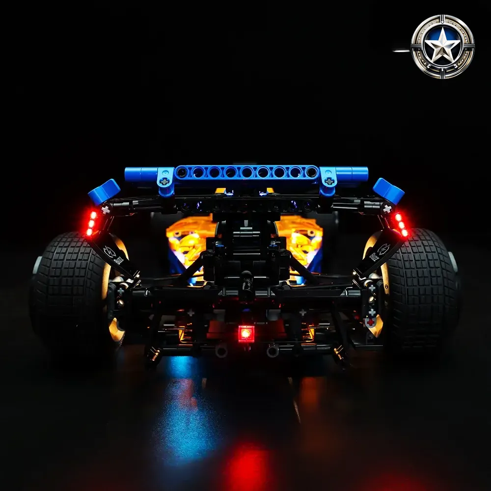 Light Kit for McLaren Formula One Race Car Model 42141 for Racing Enthusiasts Light Kit for McLaren Formula One Race Car Model 42141 for Racing Enthusiasts