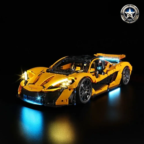 Premium Compatible Light Kit for LEGO McLaren P1 Model 42172 Accessories