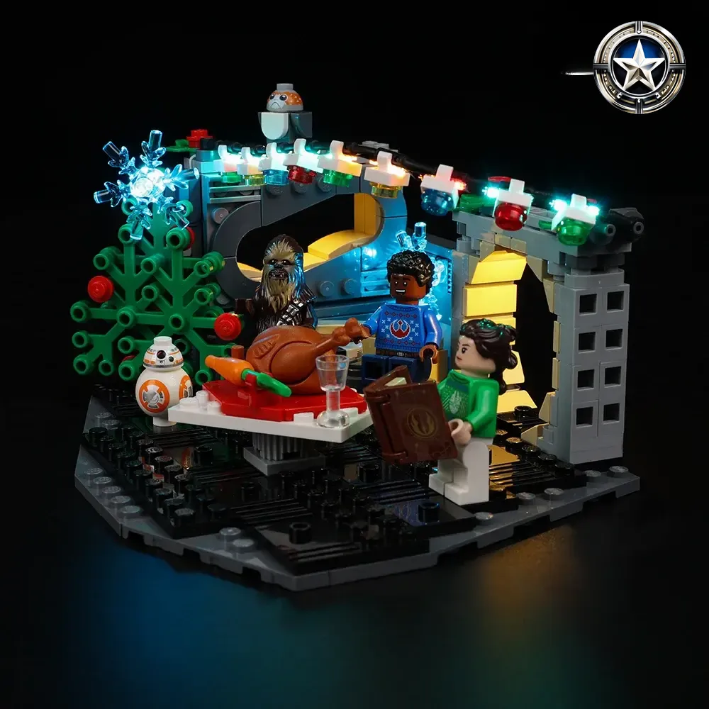 Millennium Falcon Holiday Diorama Light Kit Model 40658 Decorative Illumination Set Millennium Falcon Holiday Diorama Light Kit Model 40658 Decorative Illumination Set