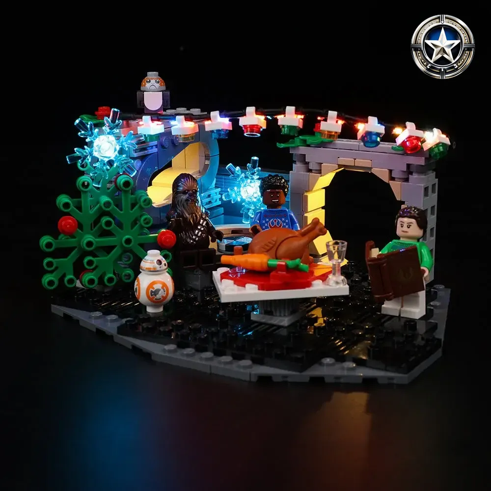 Millennium Falcon Holiday Diorama Light Kit Model 40658 Decorative Illumination Set Millennium Falcon Holiday Diorama Light Kit Model 40658 Decorative Illumination Set