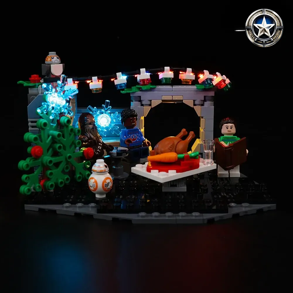 Millennium Falcon Holiday Diorama Light Kit Model 40658 Decorative Illumination Set Millennium Falcon Holiday Diorama Light Kit Model 40658 Decorative Illumination Set