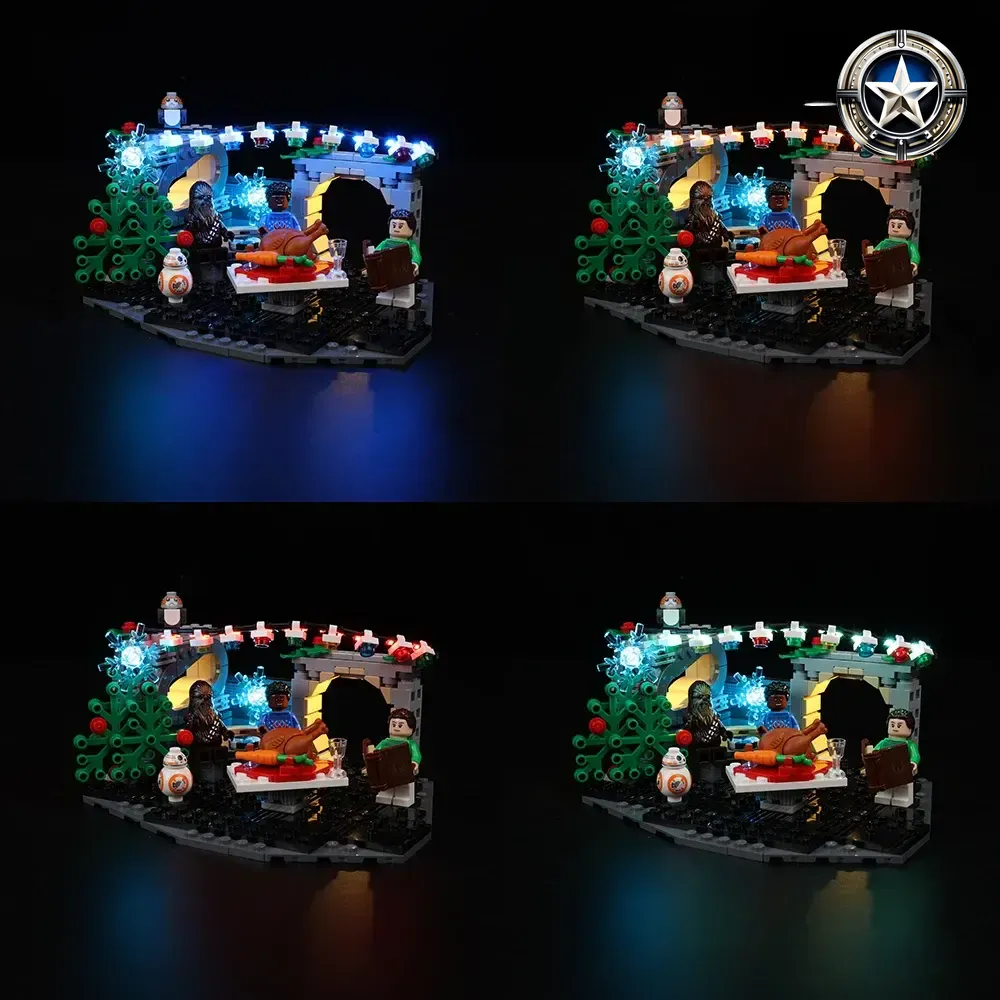 Millennium Falcon Holiday Diorama Light Kit Model 40658 Decorative Illumination Set Millennium Falcon Holiday Diorama Light Kit Model 40658 Decorative Illumination Set