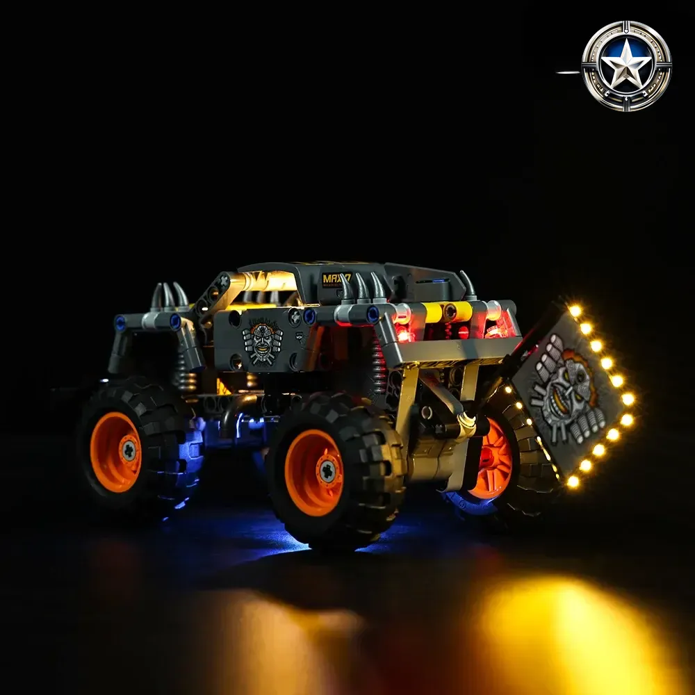 Light Kit for Monster Jam Max D Truck 42119 LED Accessories Light Kit for Monster Jam Max D Truck 42119 LED Accessories