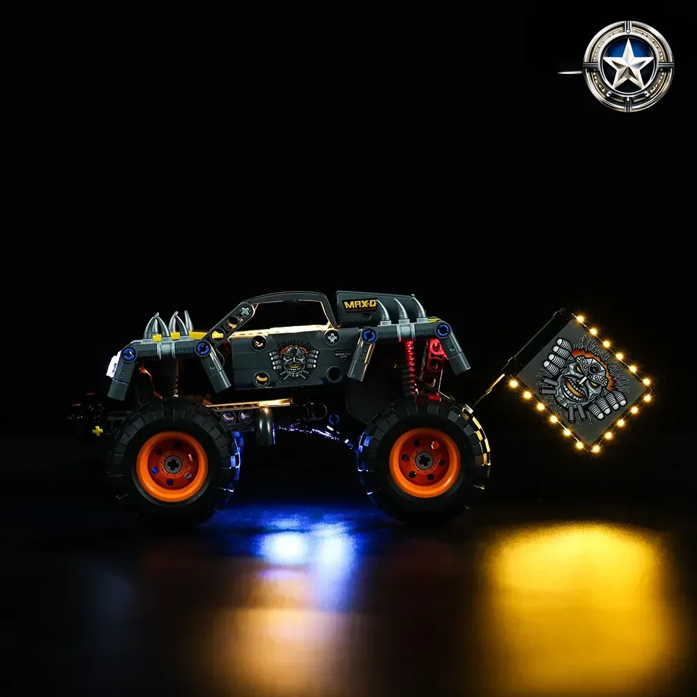 Light Kit for Monster Jam Max D Truck 42119 LED Accessories Light Kit for Monster Jam Max D Truck 42119 LED Accessories