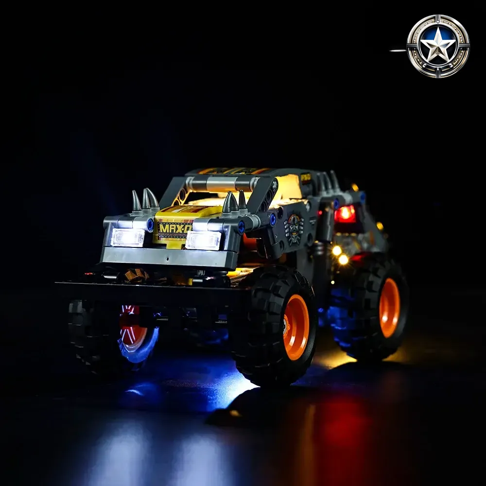 Light Kit for Monster Jam Max D Truck 42119 LED Accessories Light Kit for Monster Jam Max D Truck 42119 LED Accessories