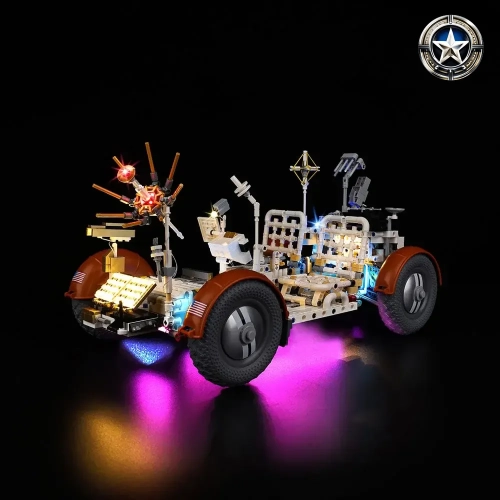 Lunar Rover Light Kit for NASA Apollo LRV Model 42182 Lighting Accessory Set