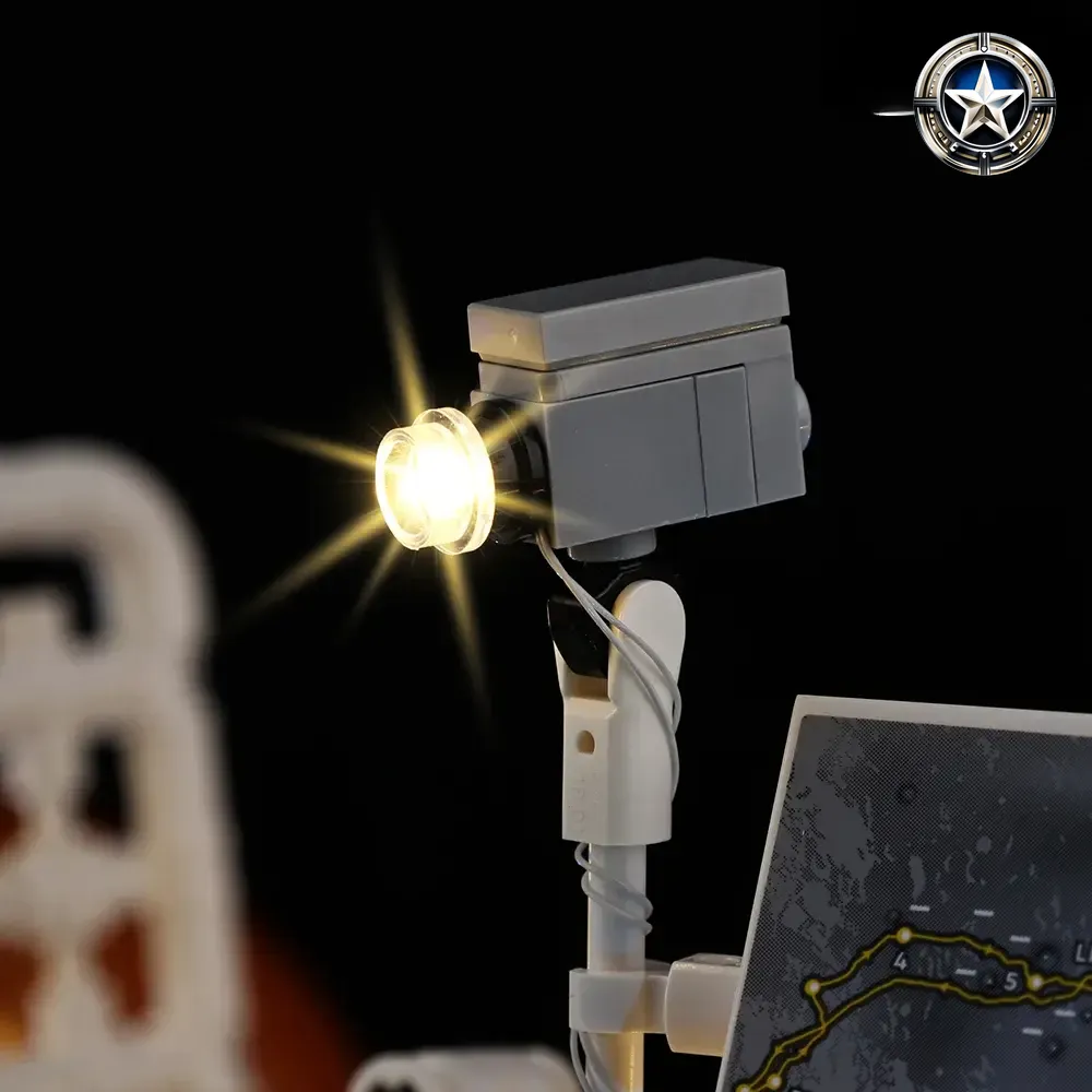 Lunar Rover Light Kit for NASA Apollo LRV Model 42182 Lighting Accessory Set Lunar Rover Light Kit for NASA Apollo LRV Model 42182 Lighting Accessory Set