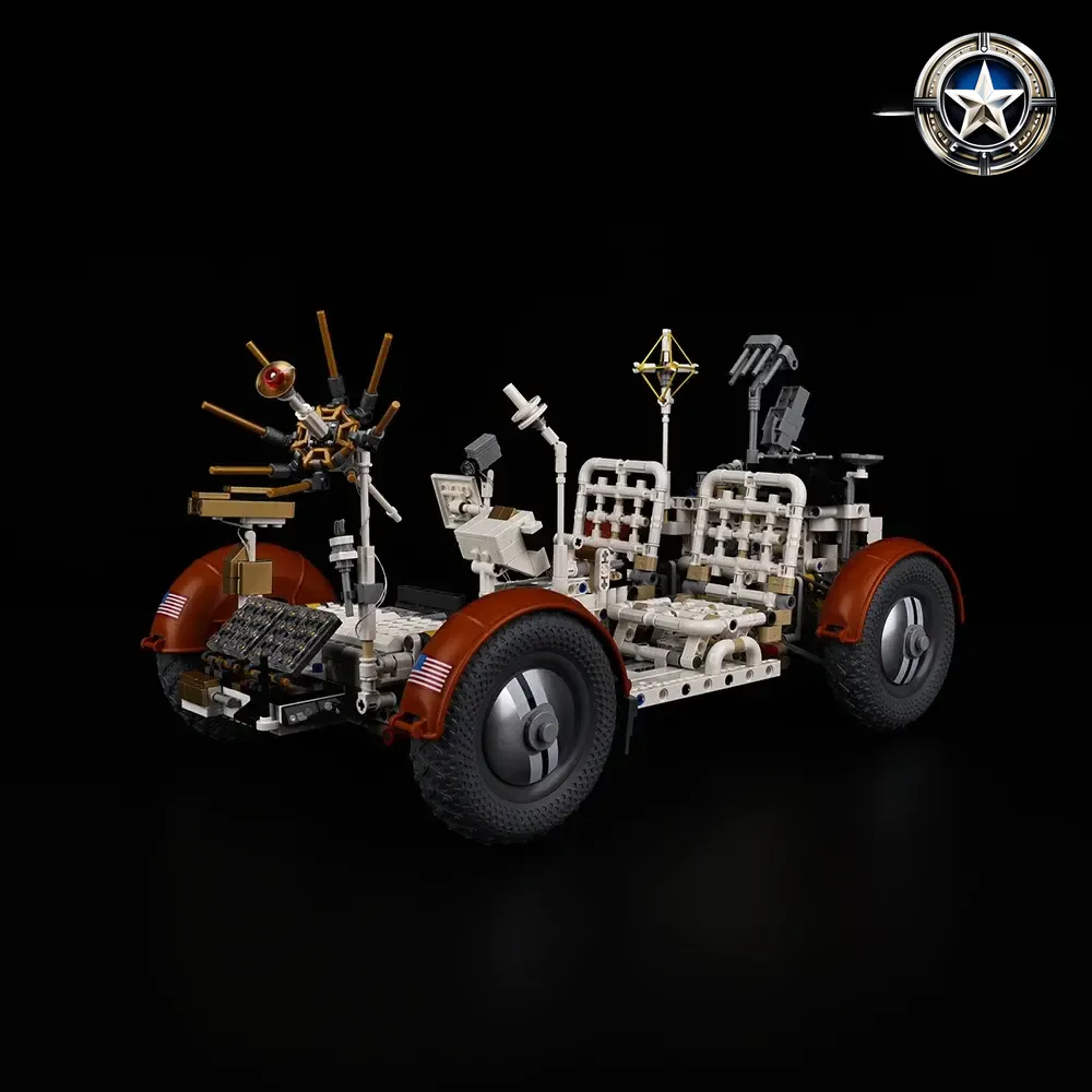 Lunar Rover Light Kit for NASA Apollo LRV Model 42182 Lighting Accessory Set Lunar Rover Light Kit for NASA Apollo LRV Model 42182 Lighting Accessory Set