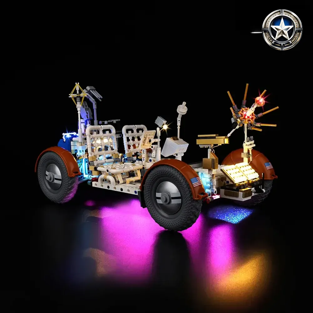 Lunar Rover Light Kit for NASA Apollo LRV Model 42182 Lighting Accessory Set Lunar Rover Light Kit for NASA Apollo LRV Model 42182 Lighting Accessory Set