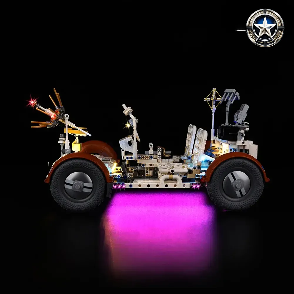 Lunar Rover Light Kit for NASA Apollo LRV Model 42182 Lighting Accessory Set Lunar Rover Light Kit for NASA Apollo LRV Model 42182 Lighting Accessory Set