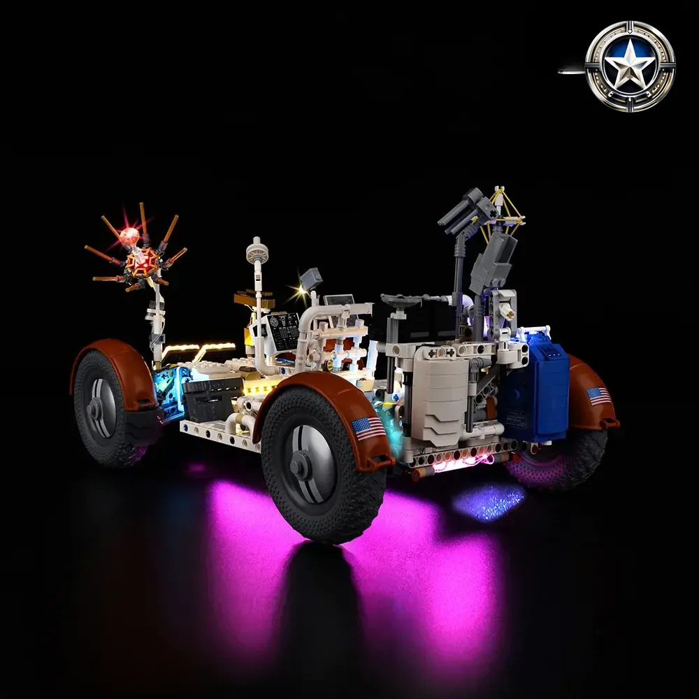 Lunar Rover Light Kit for NASA Apollo LRV Model 42182 Lighting Accessory Set Lunar Rover Light Kit for NASA Apollo LRV Model 42182 Lighting Accessory Set