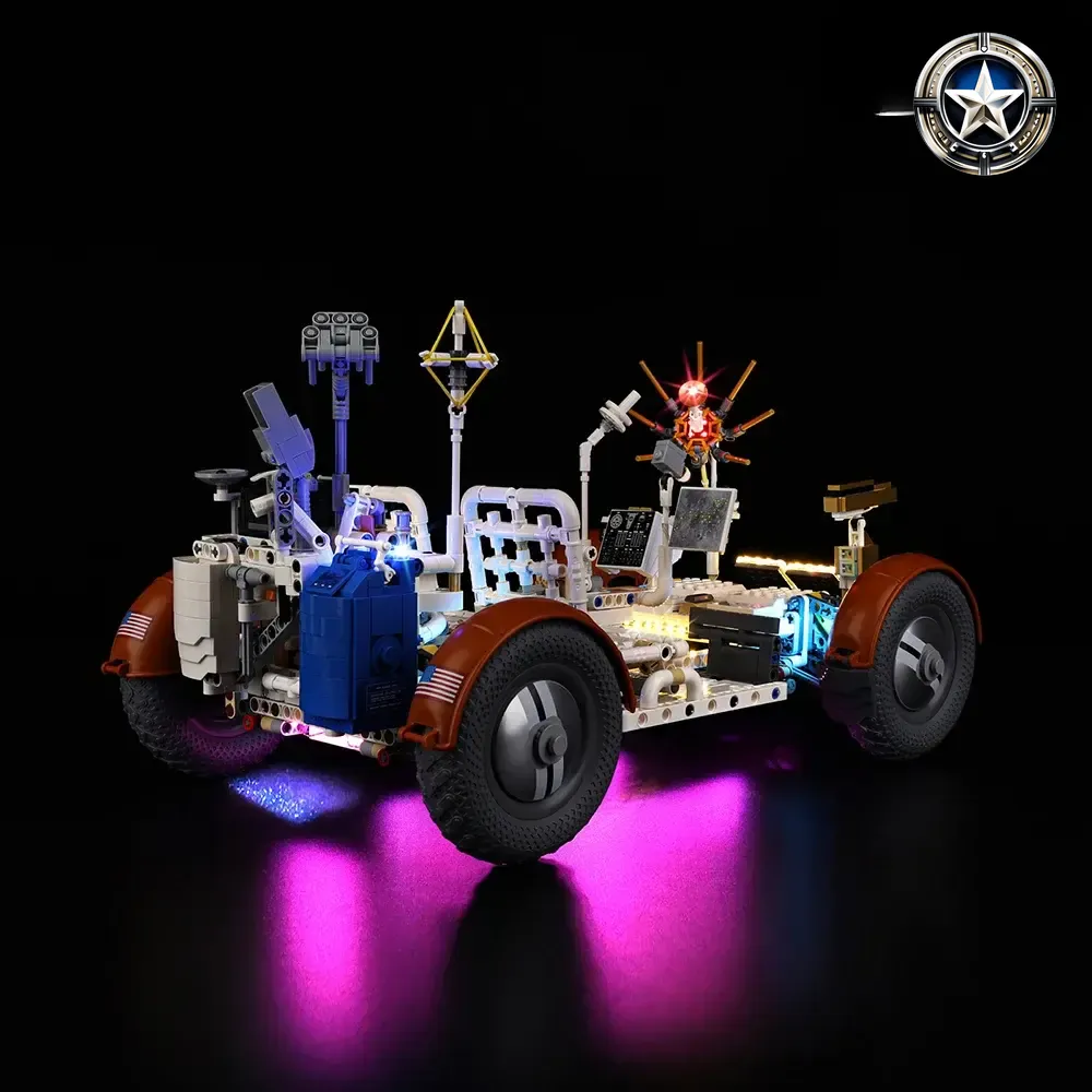 Lunar Rover Light Kit for NASA Apollo LRV Model 42182 Lighting Accessory Set Lunar Rover Light Kit for NASA Apollo LRV Model 42182 Lighting Accessory Set