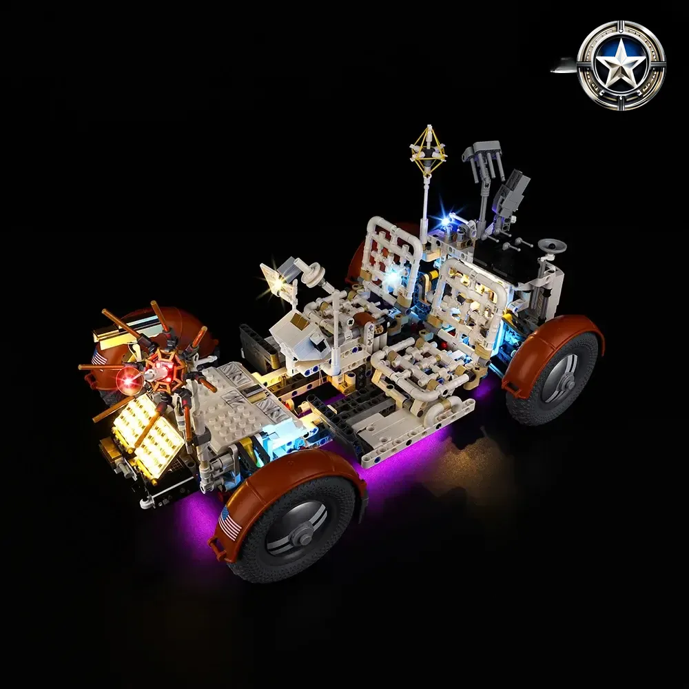 Lunar Rover Light Kit for NASA Apollo LRV Model 42182 Lighting Accessory Set Lunar Rover Light Kit for NASA Apollo LRV Model 42182 Lighting Accessory Set