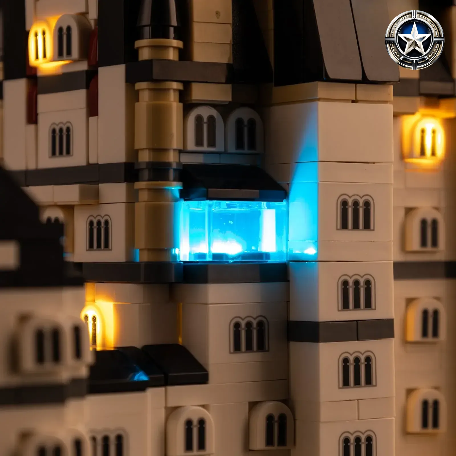 Neuschwanstein Castle Lighting Kit Compatible with Lego 21063 Model Building Set Neuschwanstein Castle Lighting Kit Compatible with Lego 21063 Model Building Set