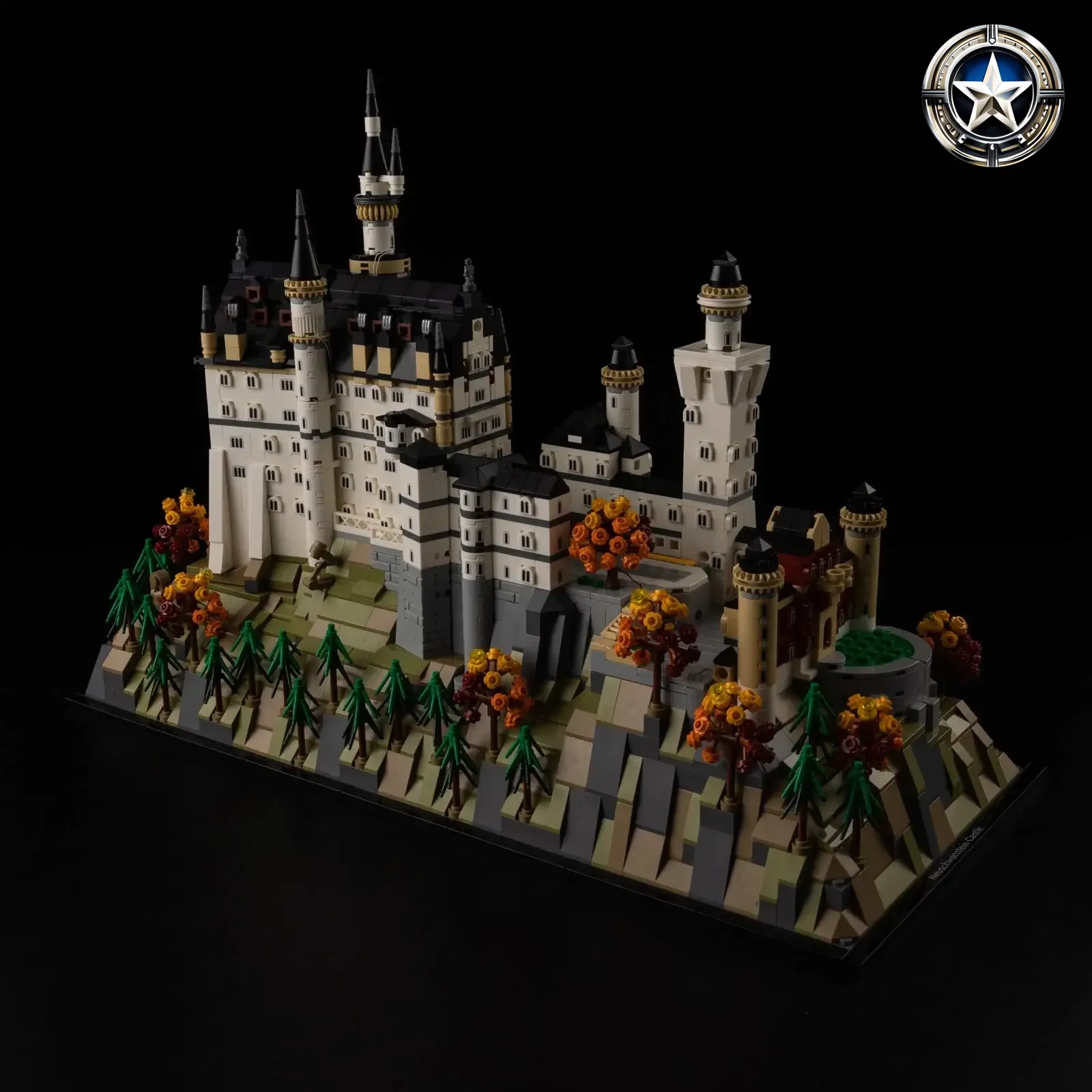 Neuschwanstein Castle Lighting Kit Compatible with Lego 21063 Model Building Set Neuschwanstein Castle Lighting Kit Compatible with Lego 21063 Model Building Set