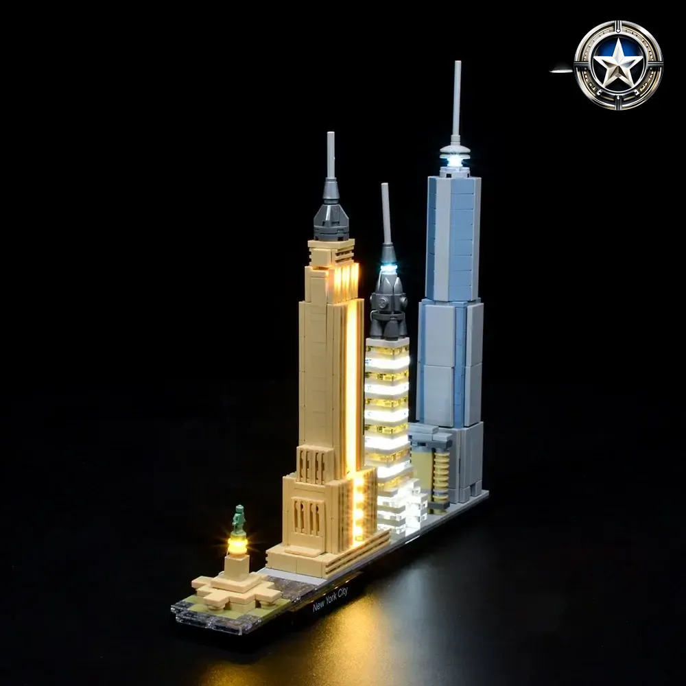 Complete Lighting Kit for New York City Model 21028 Building Set Accessories Complete Lighting Kit for New York City Model 21028 Building Set Accessories
