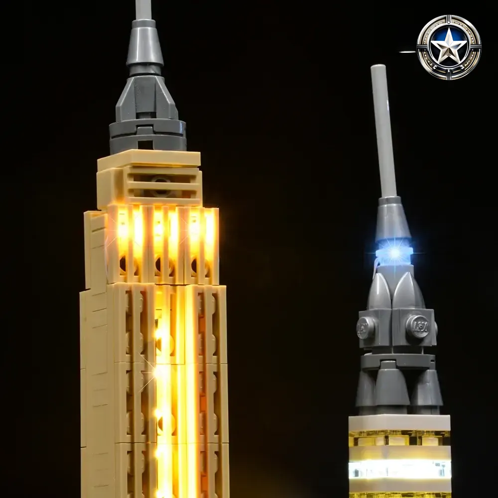 Complete Lighting Kit for New York City Model 21028 Building Set Accessories Complete Lighting Kit for New York City Model 21028 Building Set Accessories