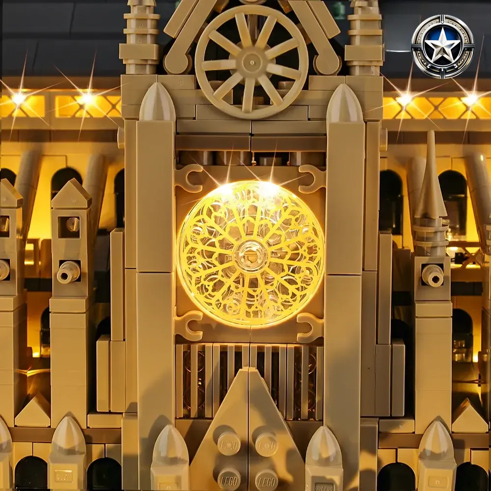 Light Kit for Notre Dame de Paris Building Model Set 21061 Edition Light Kit for Notre Dame de Paris Building Model Set 21061 Edition
