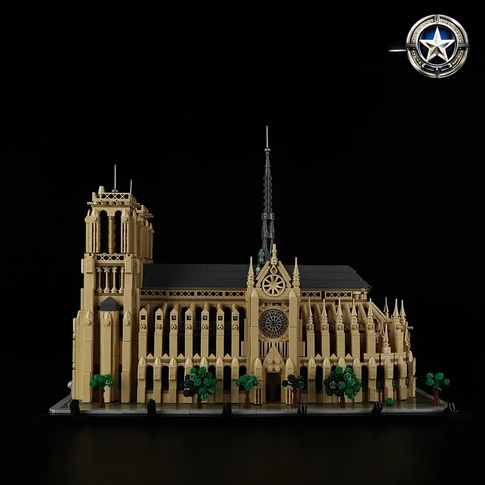 Light Kit for Notre Dame de Paris Building Model Set 21061 Edition Light Kit for Notre Dame de Paris Building Model Set 21061 Edition