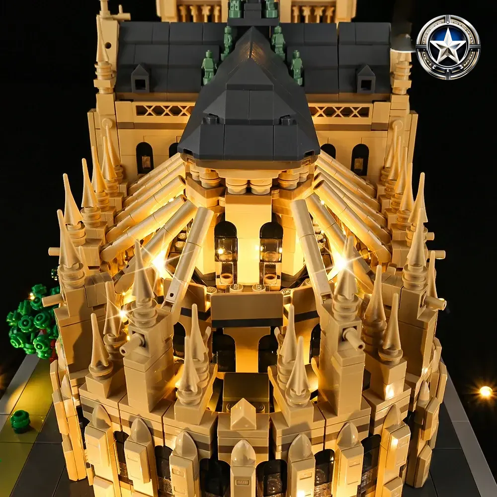 Light Kit for Notre Dame de Paris Building Model Set 21061 Edition Light Kit for Notre Dame de Paris Building Model Set 21061 Edition