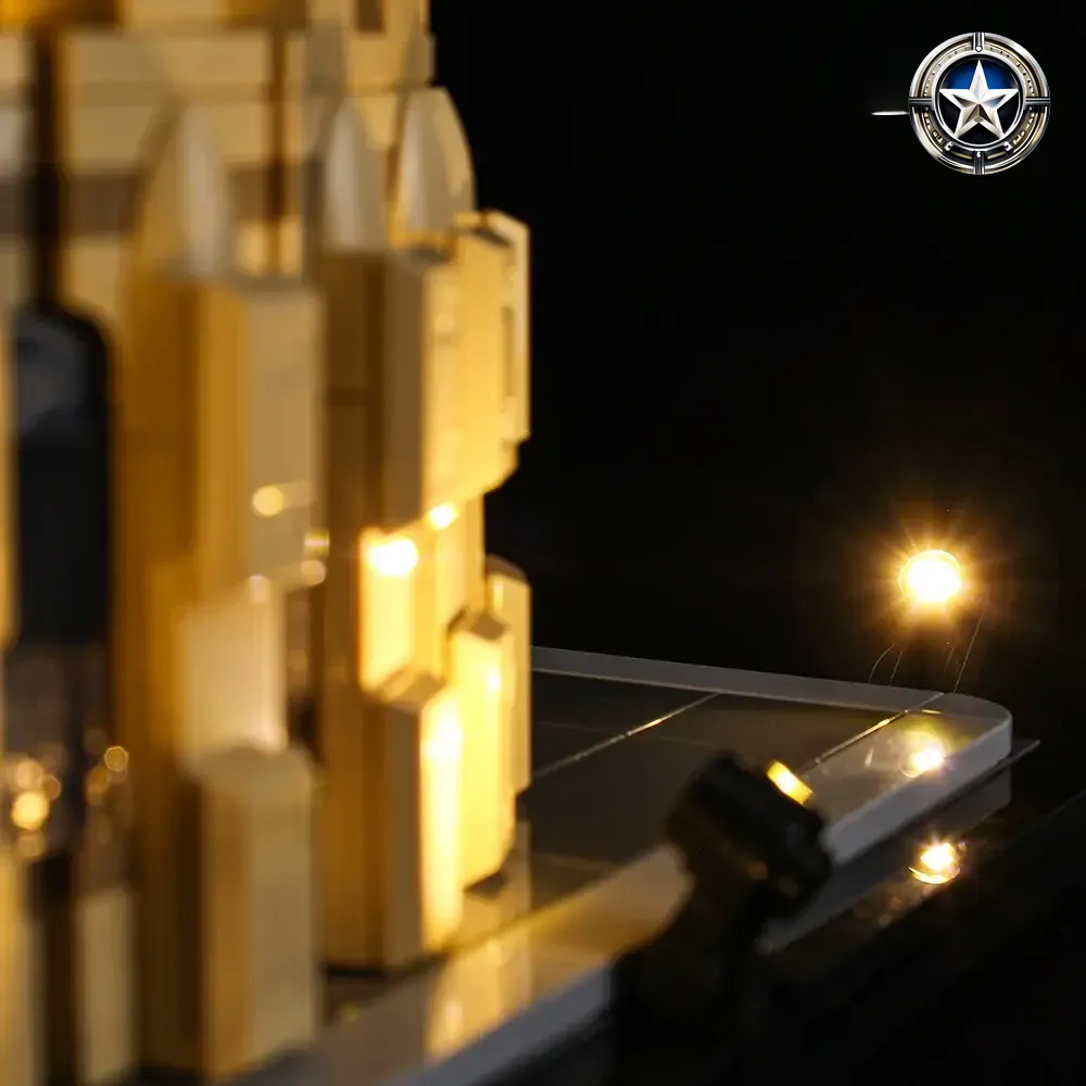 Light Kit for Notre Dame de Paris Building Model Set 21061 Edition Light Kit for Notre Dame de Paris Building Model Set 21061 Edition
