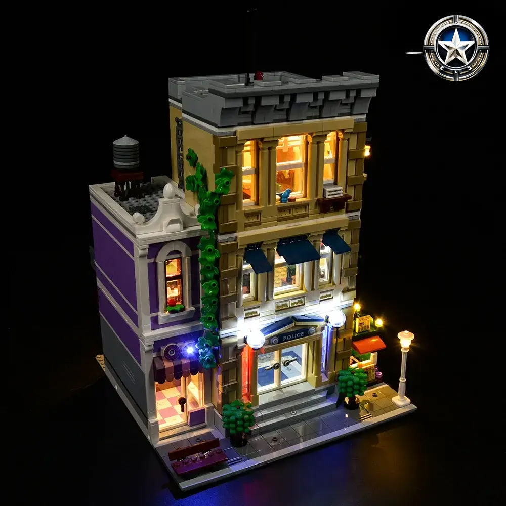 Emergency Lighting Kit for Police Station Building Set 10278 Toys Emergency Lighting Kit for Police Station Building Set 10278 Toys