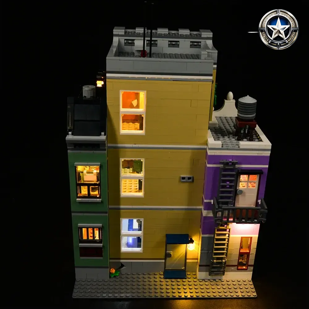 Emergency Lighting Kit for Police Station Building Set 10278 Toys Emergency Lighting Kit for Police Station Building Set 10278 Toys