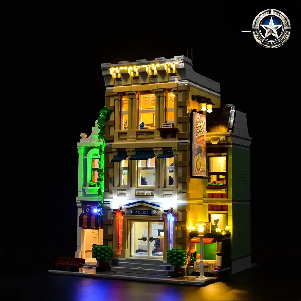 Emergency Lighting Kit for Police Station Building Set 10278 Toys Emergency Lighting Kit for Police Station Building Set 10278 Toys