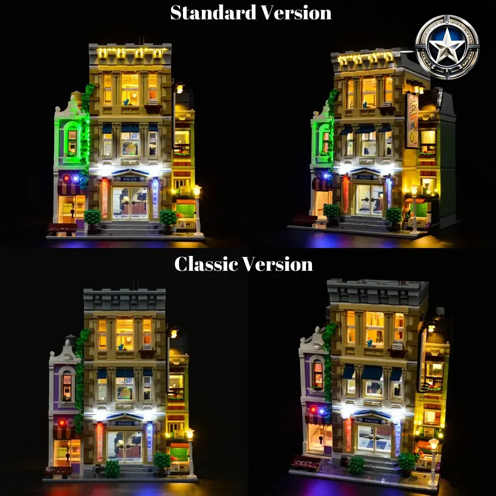 Emergency Lighting Kit for Police Station Building Set 10278 Toys Emergency Lighting Kit for Police Station Building Set 10278 Toys