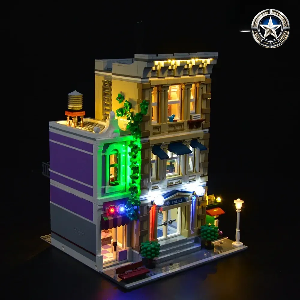 Emergency Lighting Kit for Police Station Building Set 10278 Toys Emergency Lighting Kit for Police Station Building Set 10278 Toys