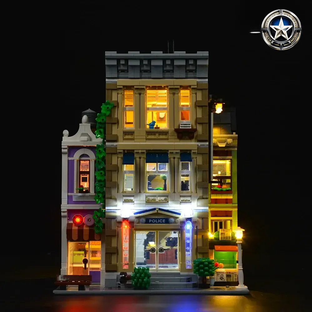 Emergency Lighting Kit for Police Station Building Set 10278 Toys Emergency Lighting Kit for Police Station Building Set 10278 Toys