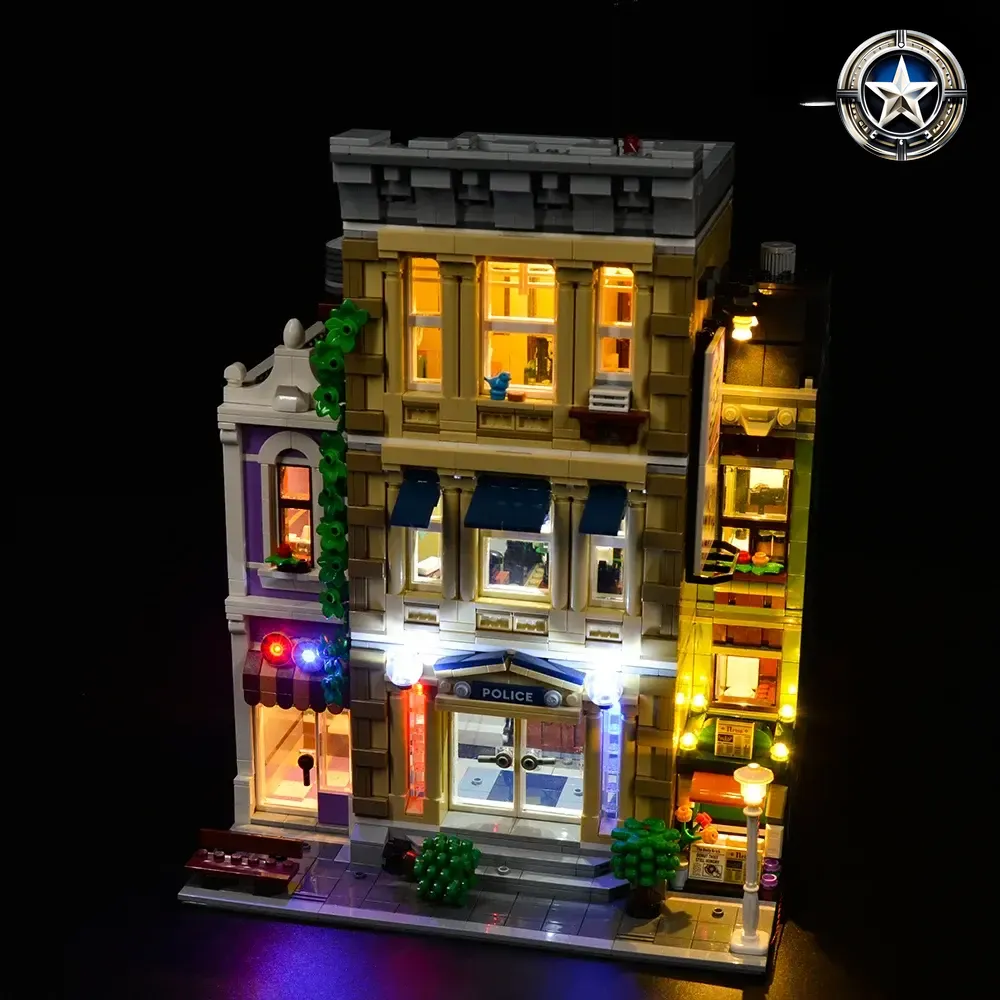 Emergency Lighting Kit for Police Station Building Set 10278 Toys Emergency Lighting Kit for Police Station Building Set 10278 Toys