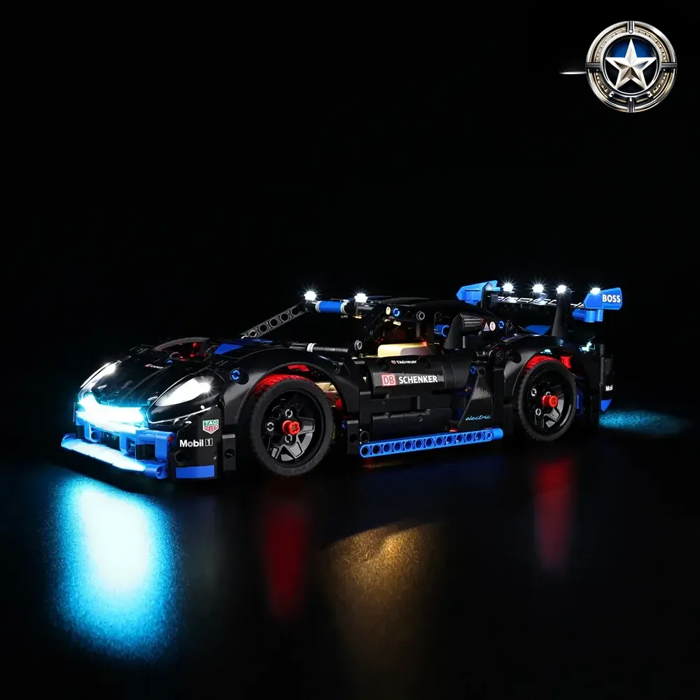 Light Kit for Porsche GT4 e Performance Race Car Model 42176 Set Light Kit for Porsche GT4 e Performance Race Car Model 42176 Set