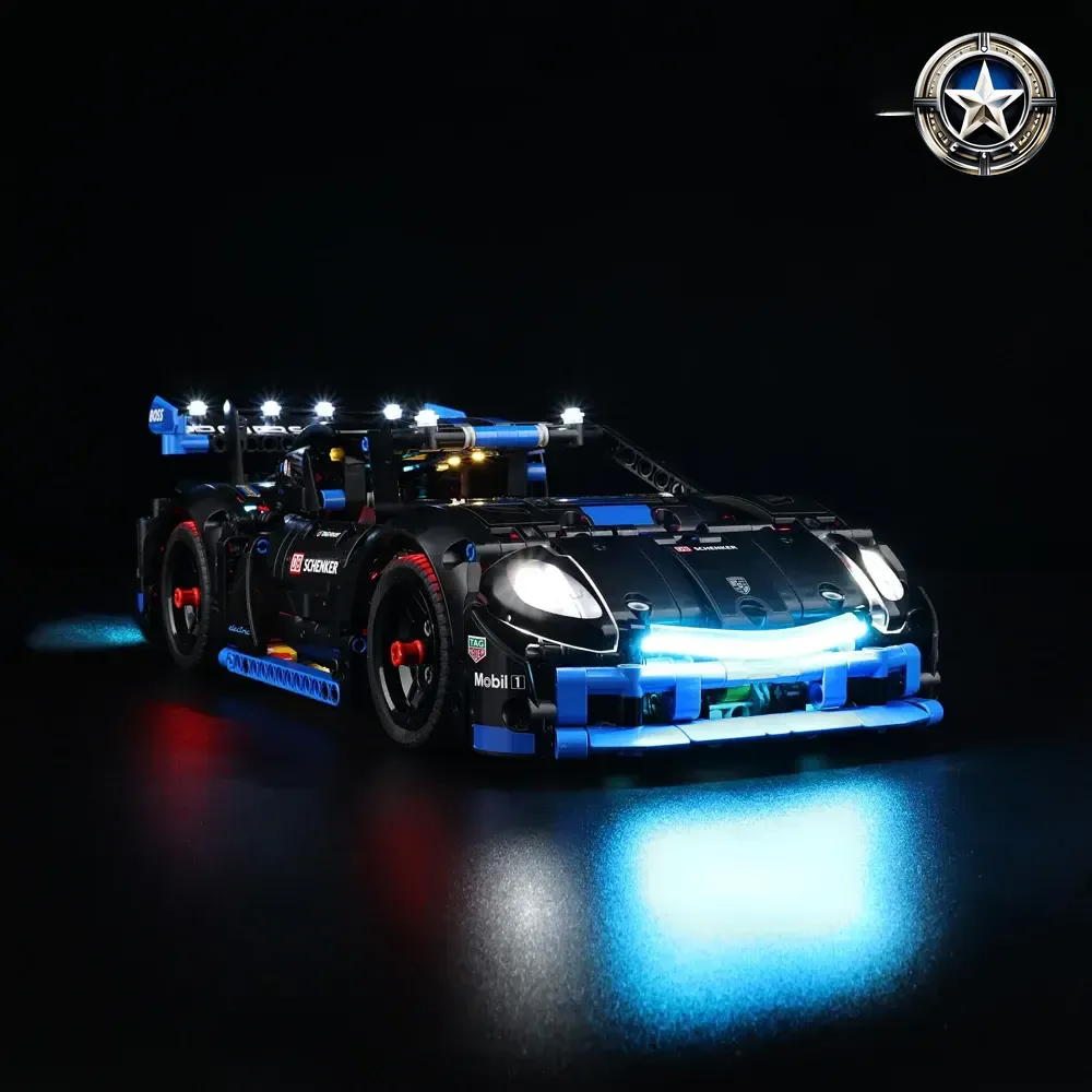 Light Kit for Porsche GT4 e Performance Race Car Model 42176 Set Light Kit for Porsche GT4 e Performance Race Car Model 42176 Set